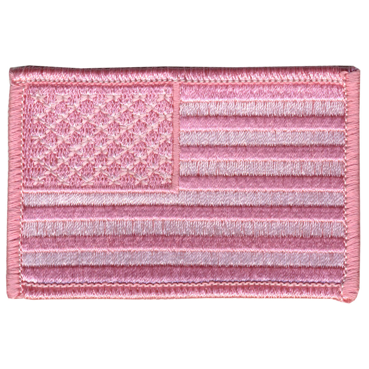 Hot Leathers PPA7011 Pink American Flag 3" x 2" Patch