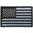 Hot Leathers PPA7022 Black and White American Flag 5