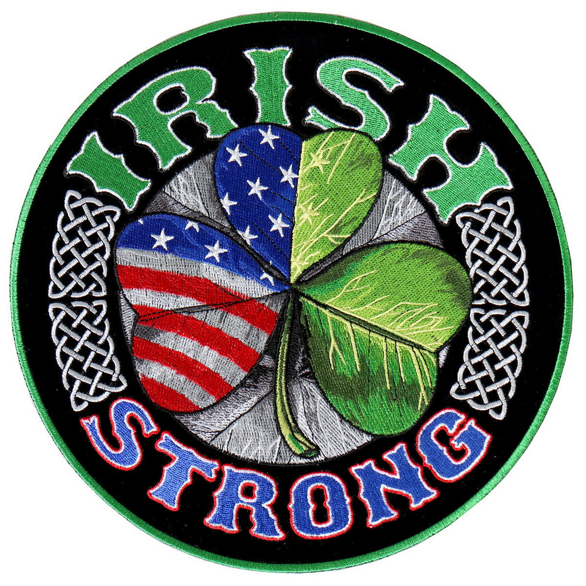 Hot Leathers PPA8030 Irish Strong 4"X4" Patch