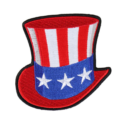 Hot Leathers Uncle Sam Hat 3" Patch PPA8250