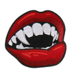 Hot Leathers Vampire Fangs Embroidered 4