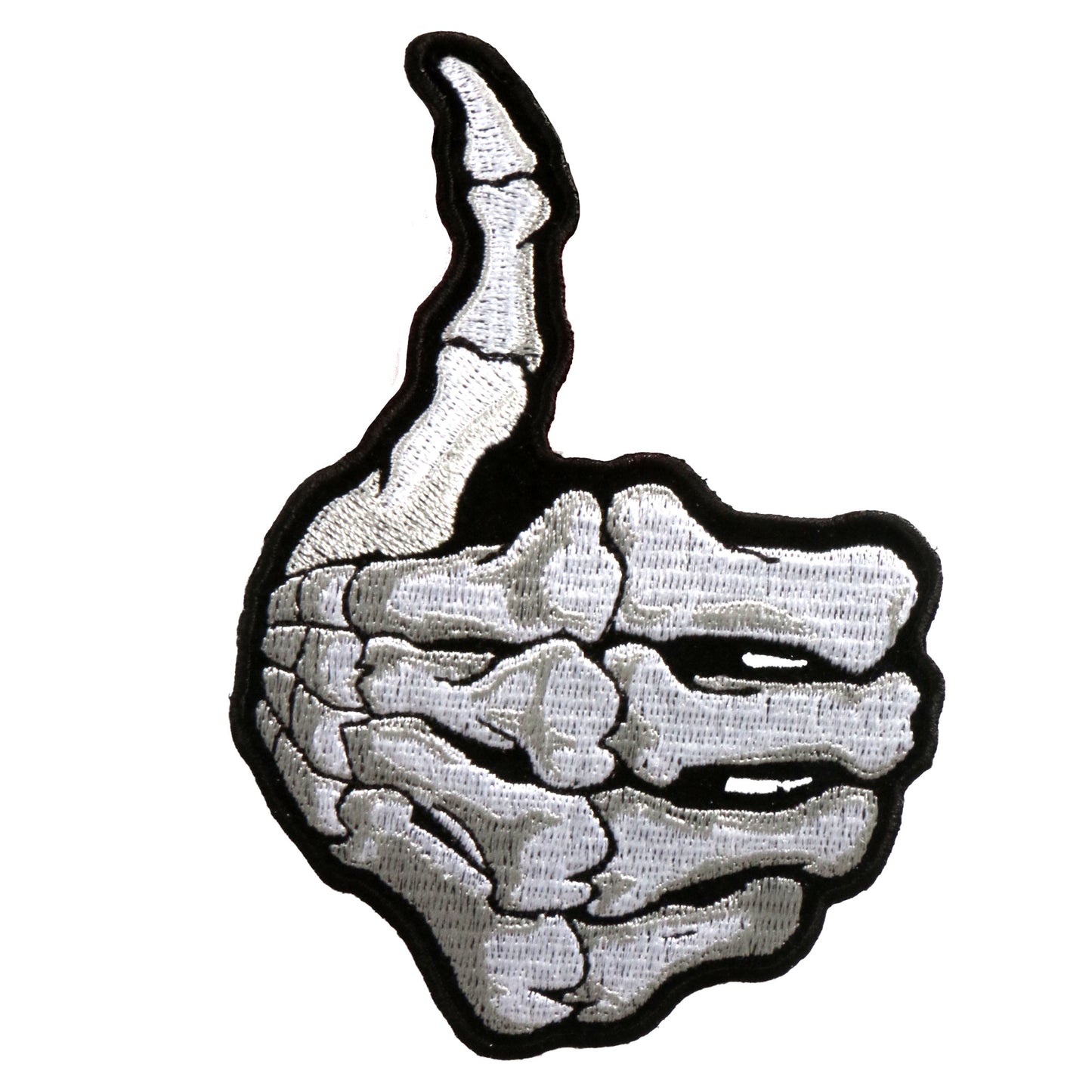 Hot Leathers PPA9110 Skeleton Thumbs Up 3" x 5" Patch