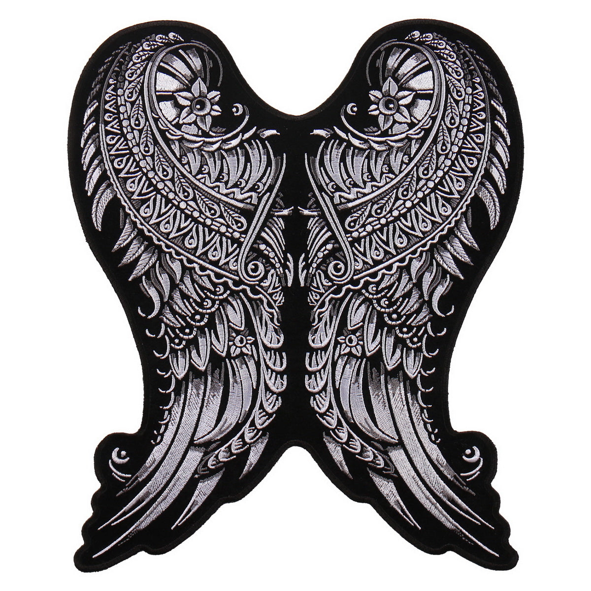 Hot Leathers PPA9183 Ornate Angel Wings 4" x 5" Patch