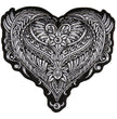 Hot Leathers PPA9200 Ornate Heart 4