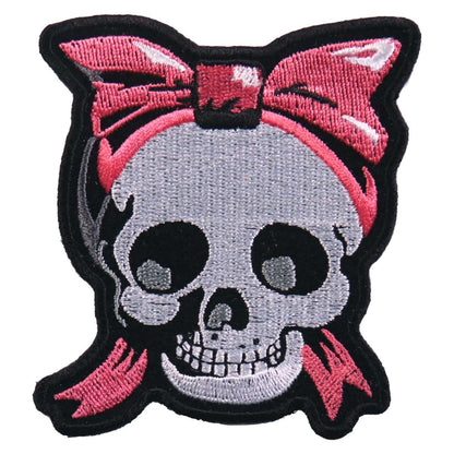 Hot Leathers Skull Girly 3"x3" Patch PPA9260