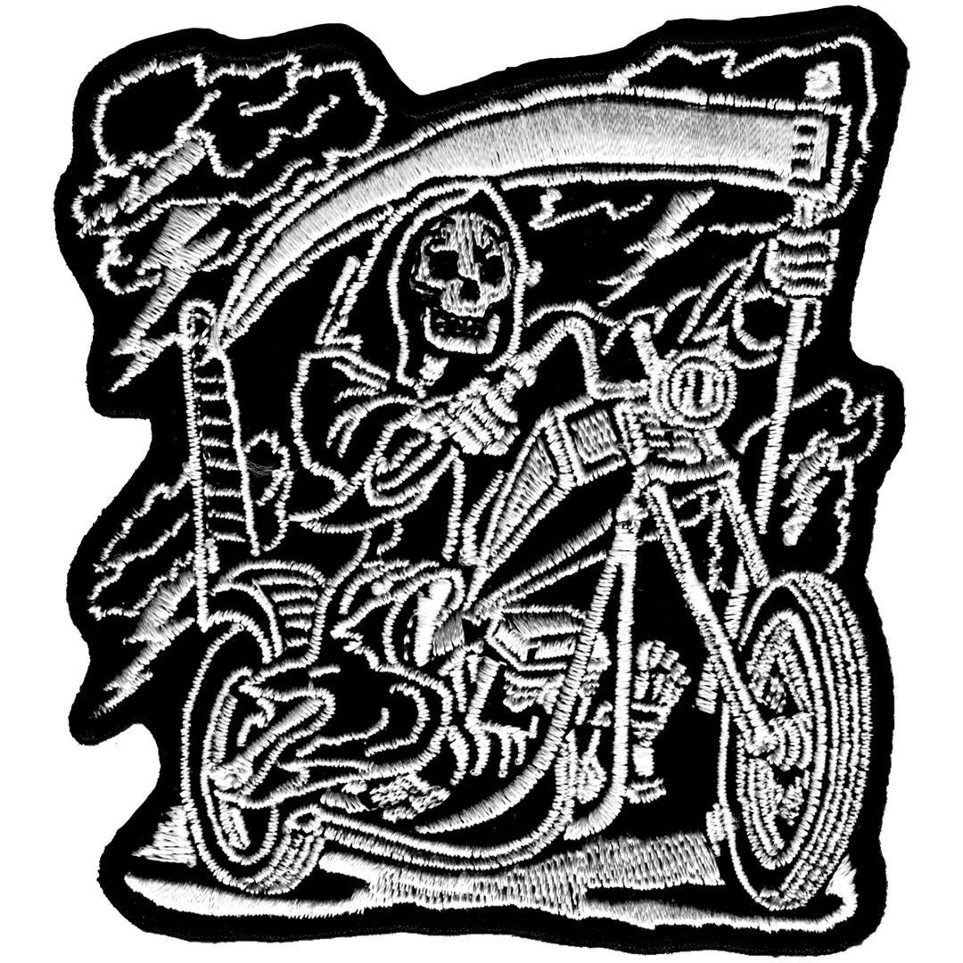 Sweeper Ride Patch Hot Leathers PPA9653 Reaper Rider 3