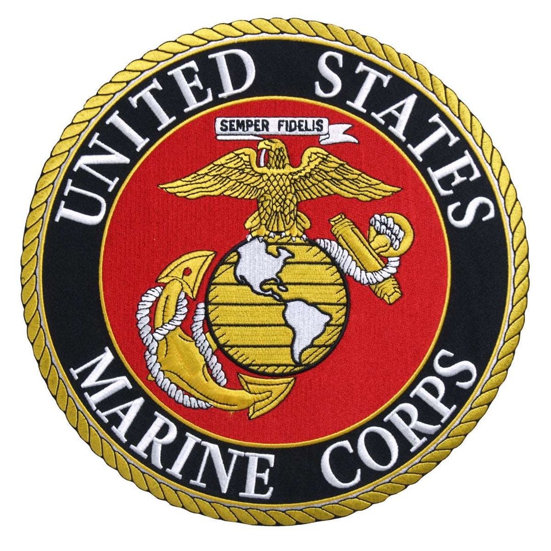 Hot Leathers 3" x 3" United States Marine Corps Logo Military Patch PPE1130