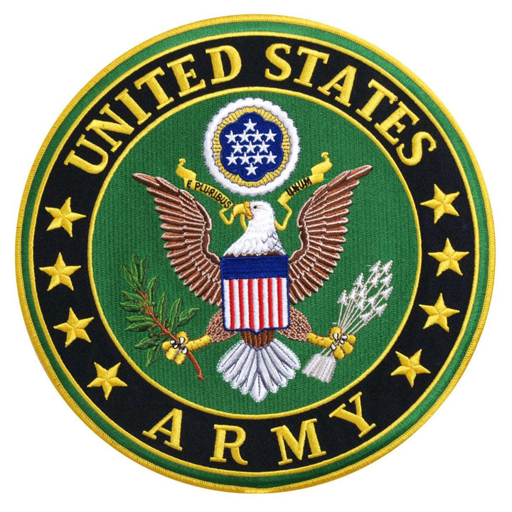 Hot Leathers US Army Military es 10" x 10" Patch PPE1207