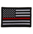 Hot Leathers PPF5112 Flag Thin Red Line Embroidered 3