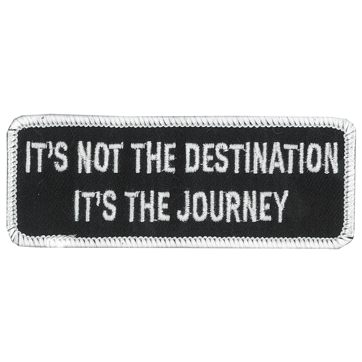 Hot Leathers PPL9104 Not The Destination 4" x 2" Patch