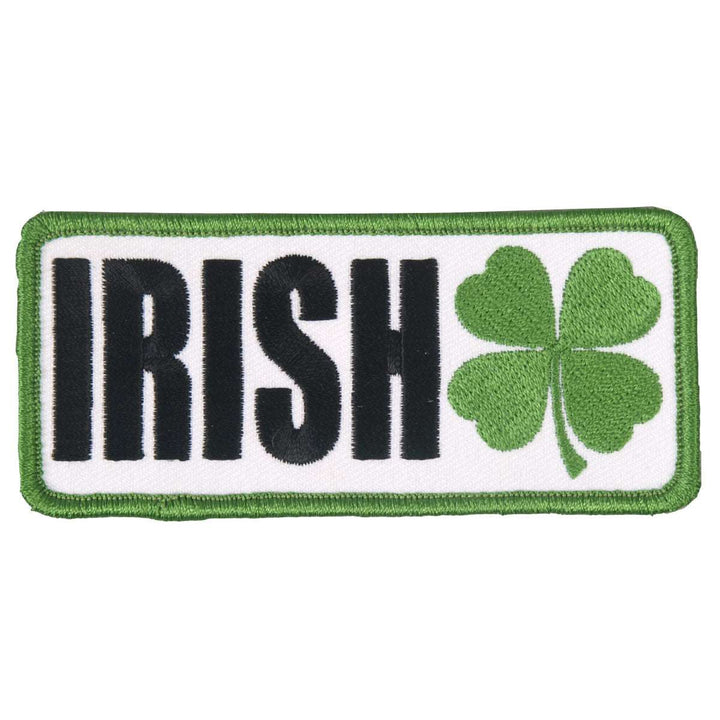 Hot Leathers Irish Clover Embroidered 4" x 2" Patch PPL9326