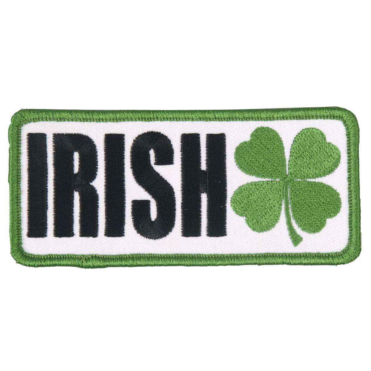 Hot Leathers Irish Clover Embroidered 4" x 2" Patch PPL9326