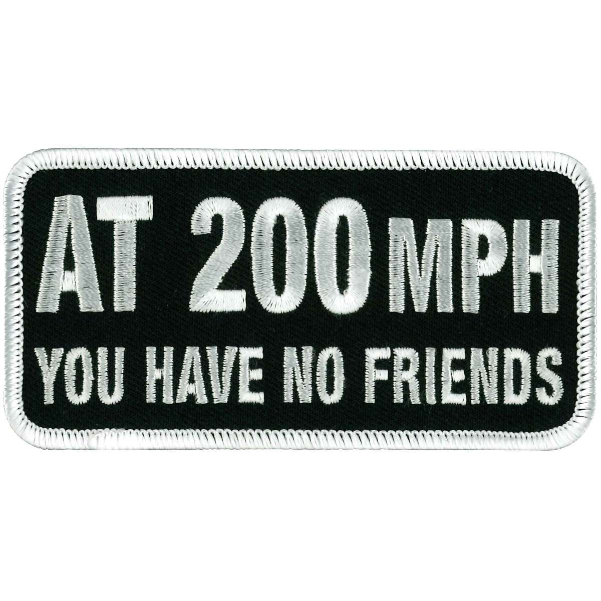 Hot Leathers PPL9406 At 200 MPH Patch