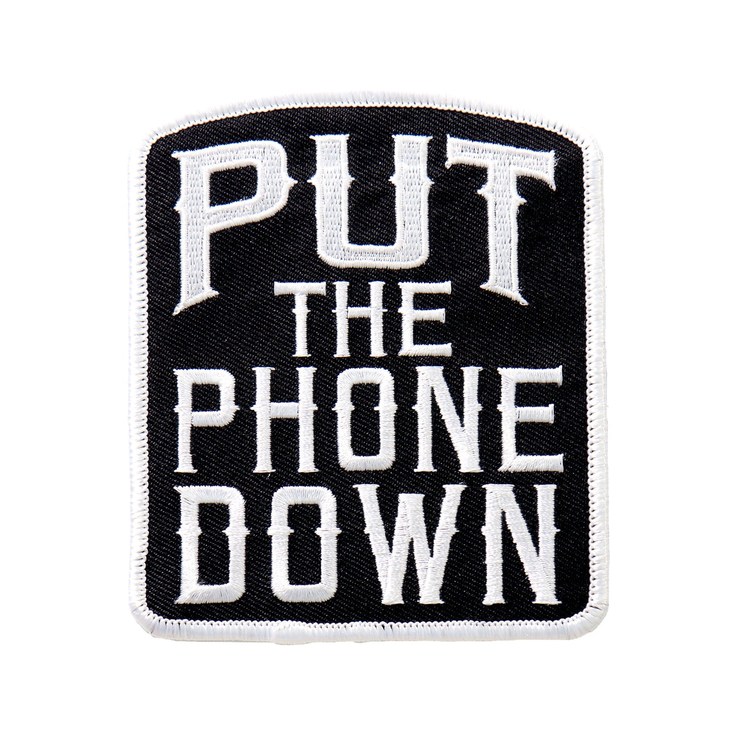 Hot Leathers PPL9497 Put The Phone Down 3"x4" Patch