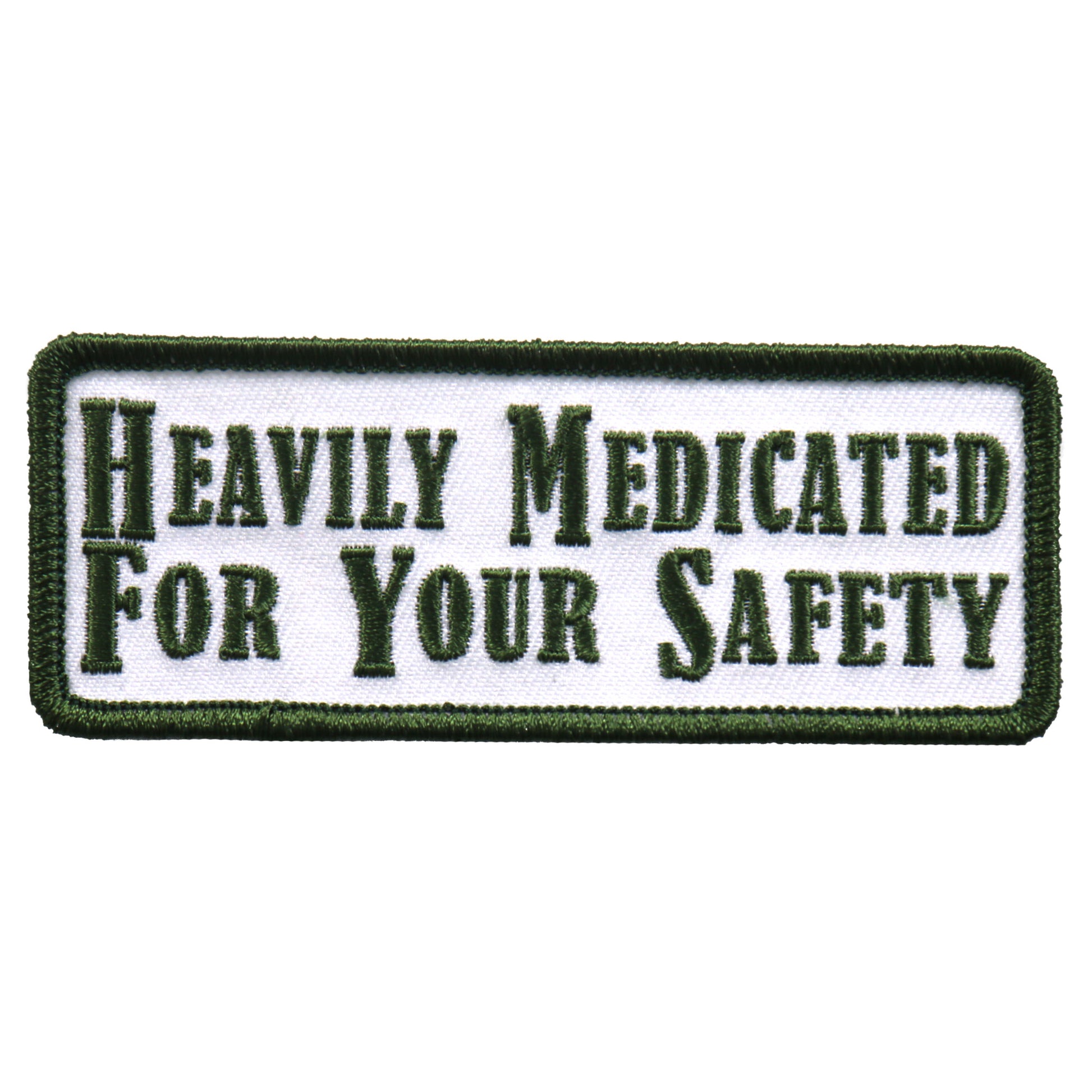 Hot Leathers PPL9593 Heavily Medicated 4"x1" Patch