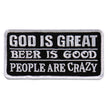 Hot Leathers PPL9637 God Is Great Beer Is Good 4
