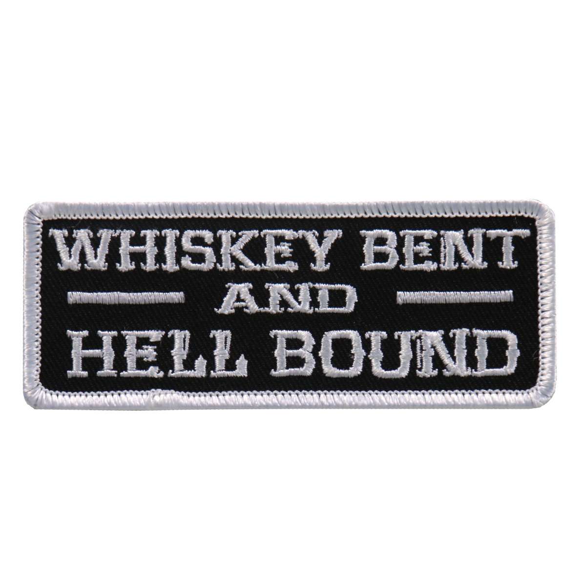 Hot Leathers Whiskey Bent 4"x2" Patch PPL9657