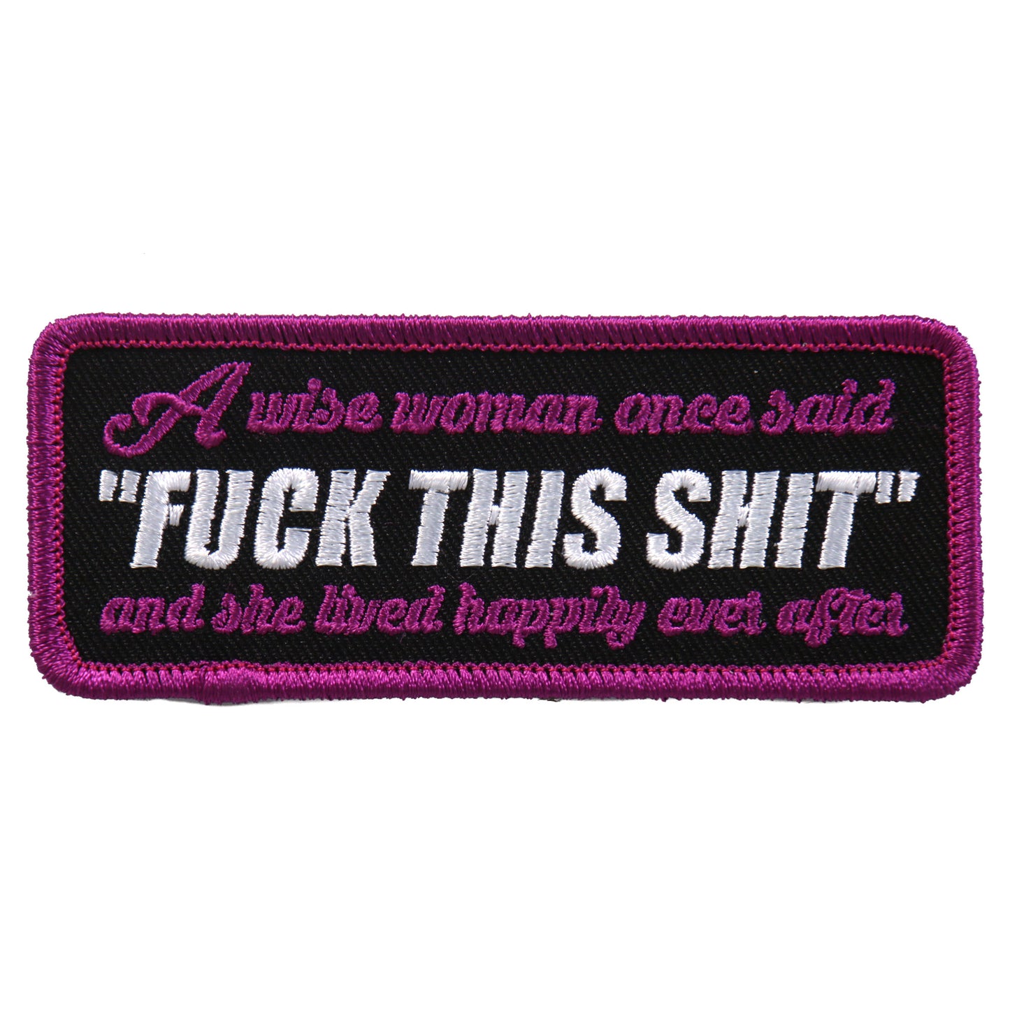 Hot Leathers PPL9659 Wise Woman 4"x2" Patch