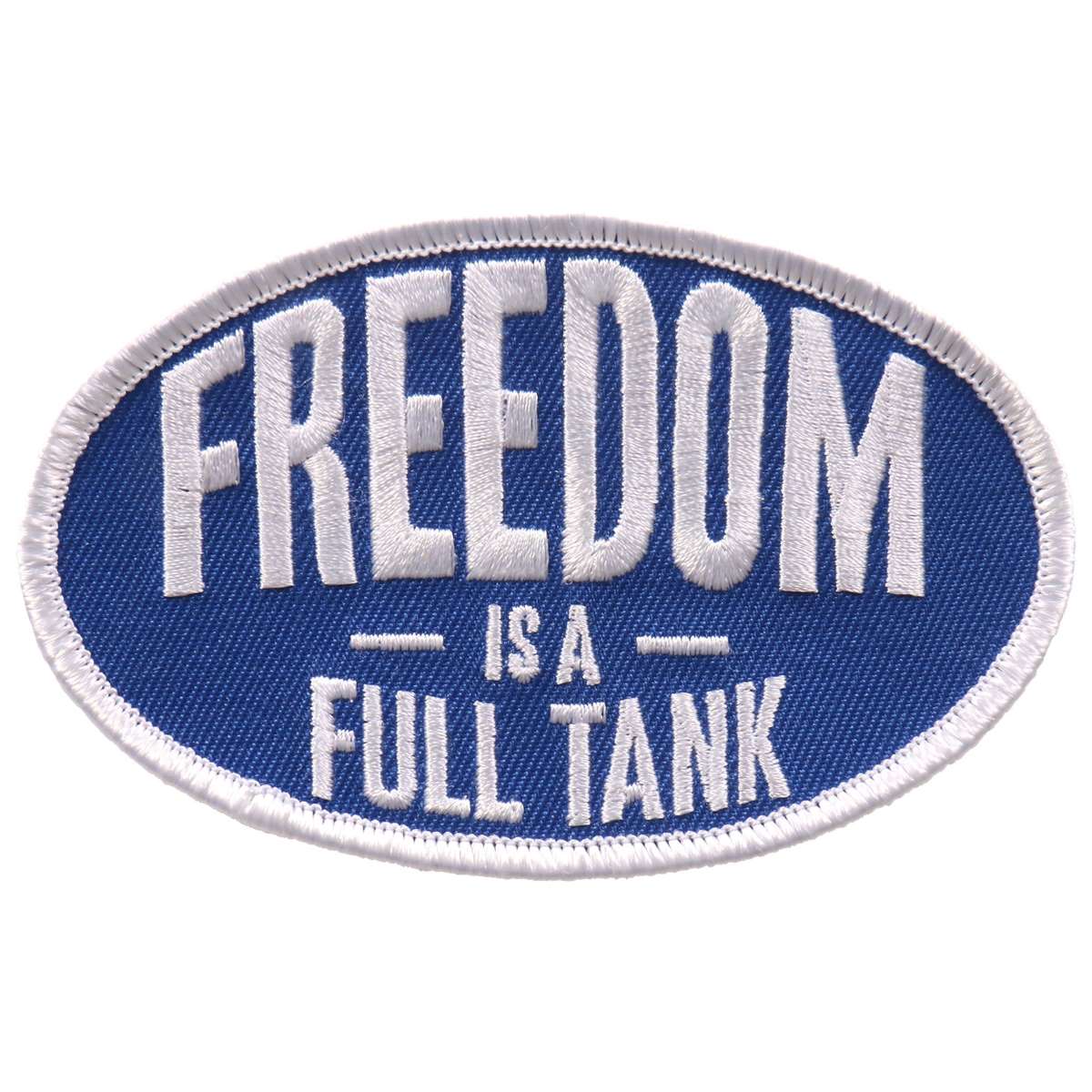 Hot Leathers Freedom is a Full Tank 4"x3" Patch PPL9703