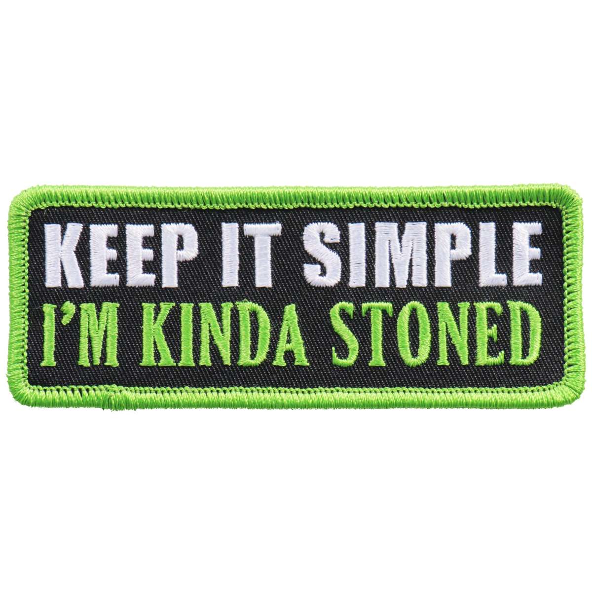 Hot Leathers Patch I'm Kinda Stoned PPL9755