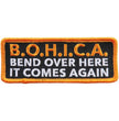Hot Leathers Patch B.O.H.I.C.A. PPL9761