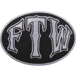Hot Leathers Patch FTW Oval PPL9763