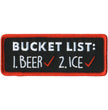 Hot Leather Bucket List Patch PPL9782
