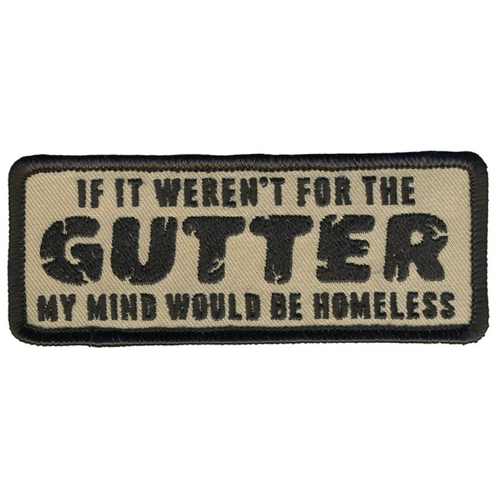 Hot Leathers PPL9787 My Mind Would be Homeless 4"x 2" Patch