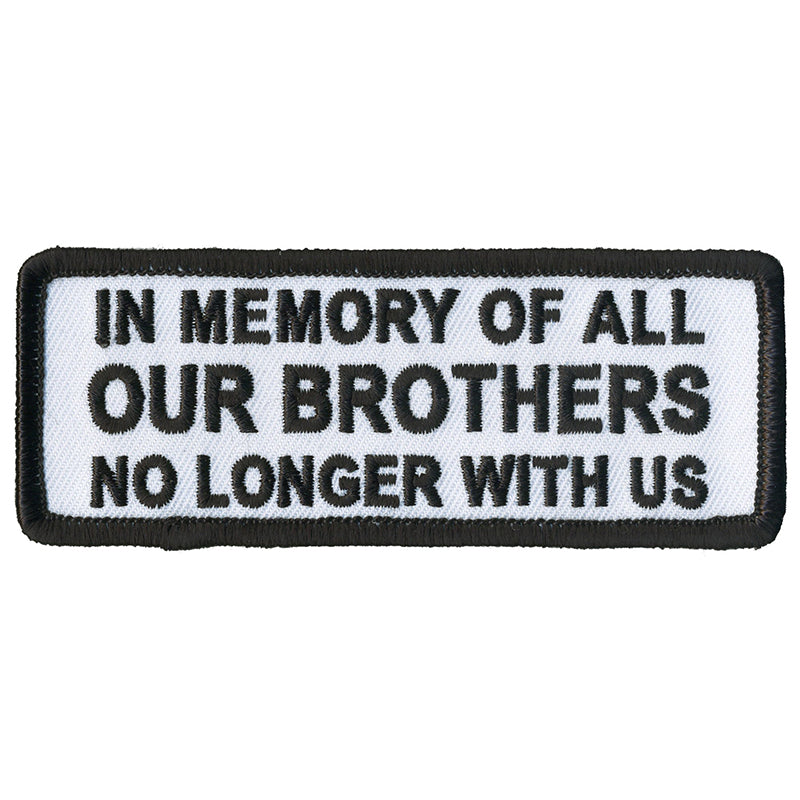 Hot Leathers PPL9813 In Memory of 4"x 2" Patch