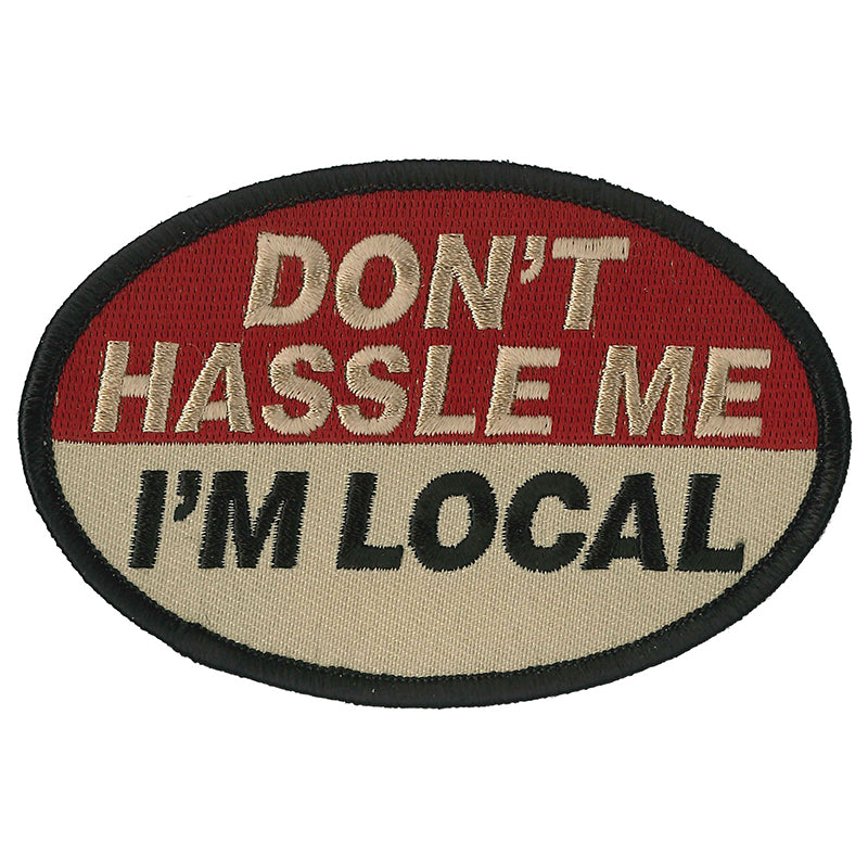 Hot Leathers PPL9816 Hassle Me 4"x 3" Patch