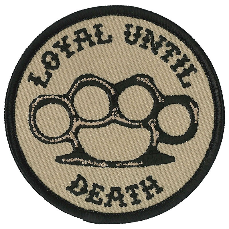 Hot Leathers PPL9817 Loyal Until Death 3"x 3" Patch