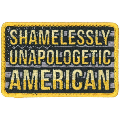 Hot Leathers Unapologetic Flag Patch PPL9851