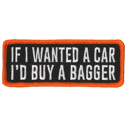 Hot Leathers Car Bagger Patch PPL9852