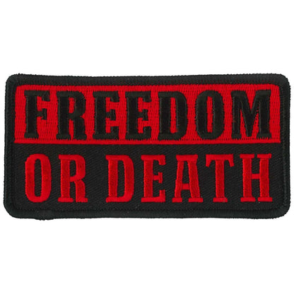 Hot Leathers Freedom or Death Patch PPL9855