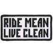 Hot Leathers Mean Ride Patch PPL9864