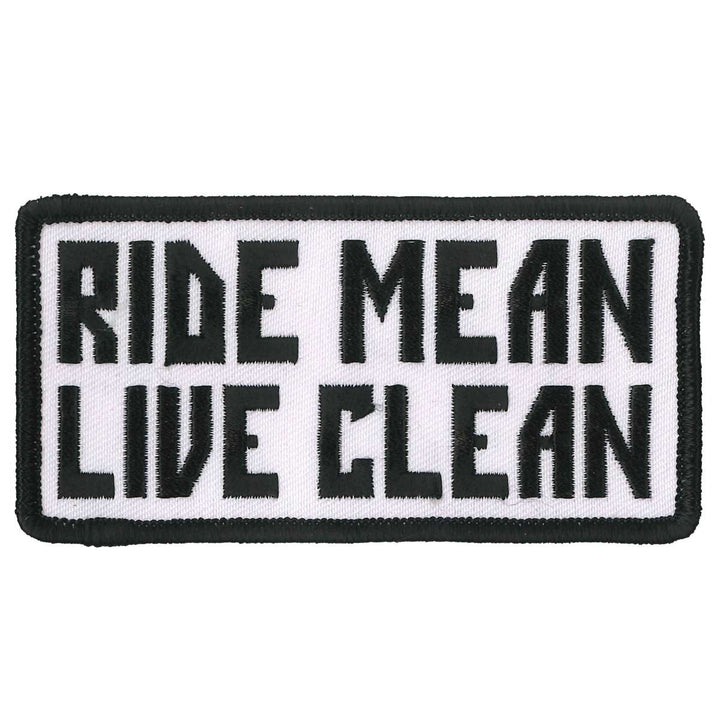 Hot Leathers Mean Ride Patch PPL9864