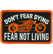 Hot Leathers Don't Fear Dying Patch PPL9952