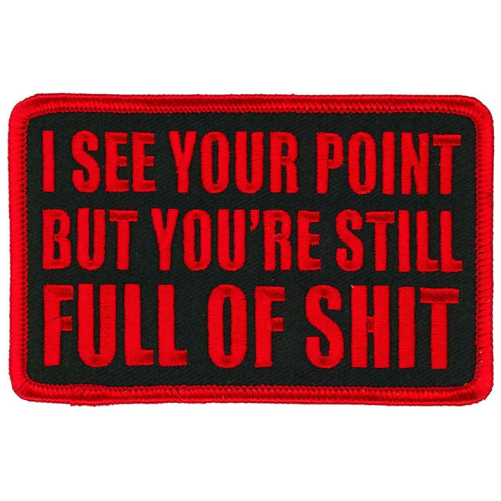 Hot Leathers I See Your Point Patch PPL9972