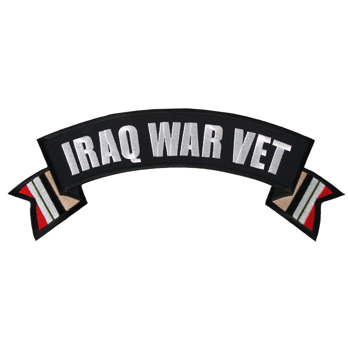 Hot Leathers PPM2106 Iraq War Vet Banner 4" x 1" Patch