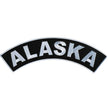 Hot Leathers Alaska 12” X 3” Top Rocker Patch PPM4003