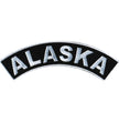 Hot Leathers Alaska 4” X 1” Top Rocker Patch PPM4004