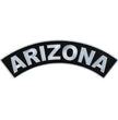 Hot Leathers Arizona 12” X 3” Top Rocker Patch PPM4005