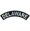 Hot Leathers Delaware 4” X 1” Top Rocker Patch PPM4016
