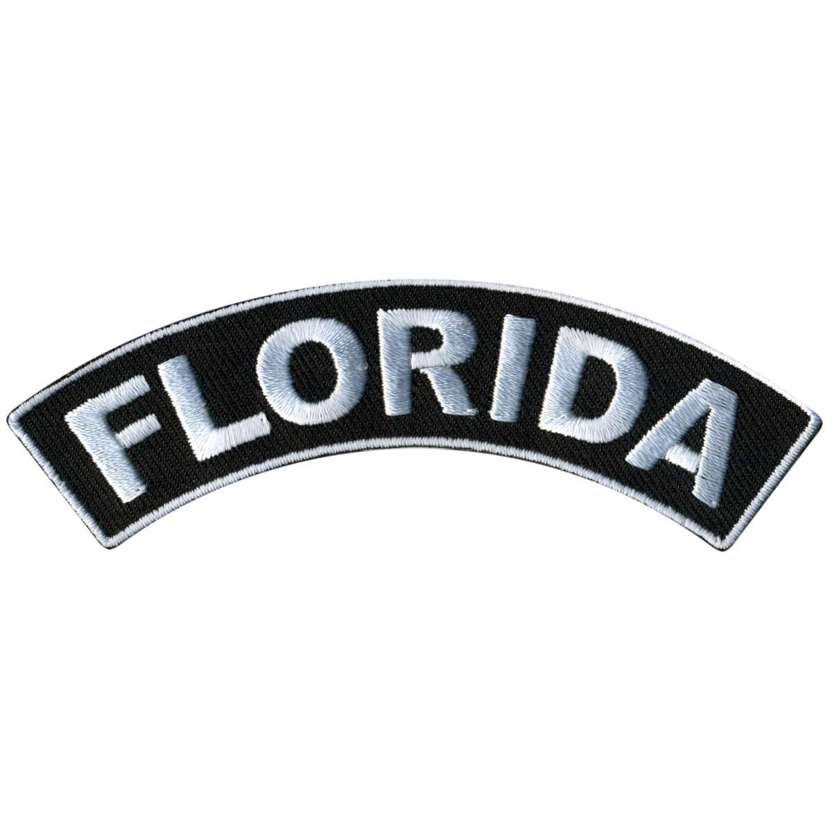 Hot Leathers Florida 4” X 1” Top Rocker Patch PPM4018 – Milwaukee ...