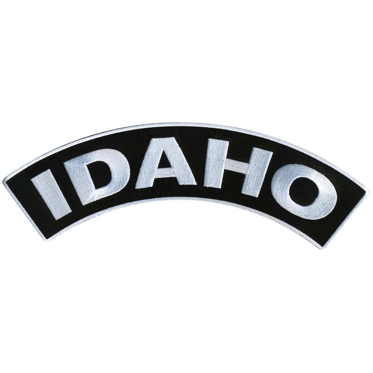 Hot Leathers Idaho 12” X 3” Top Rocker Patch PPM4023