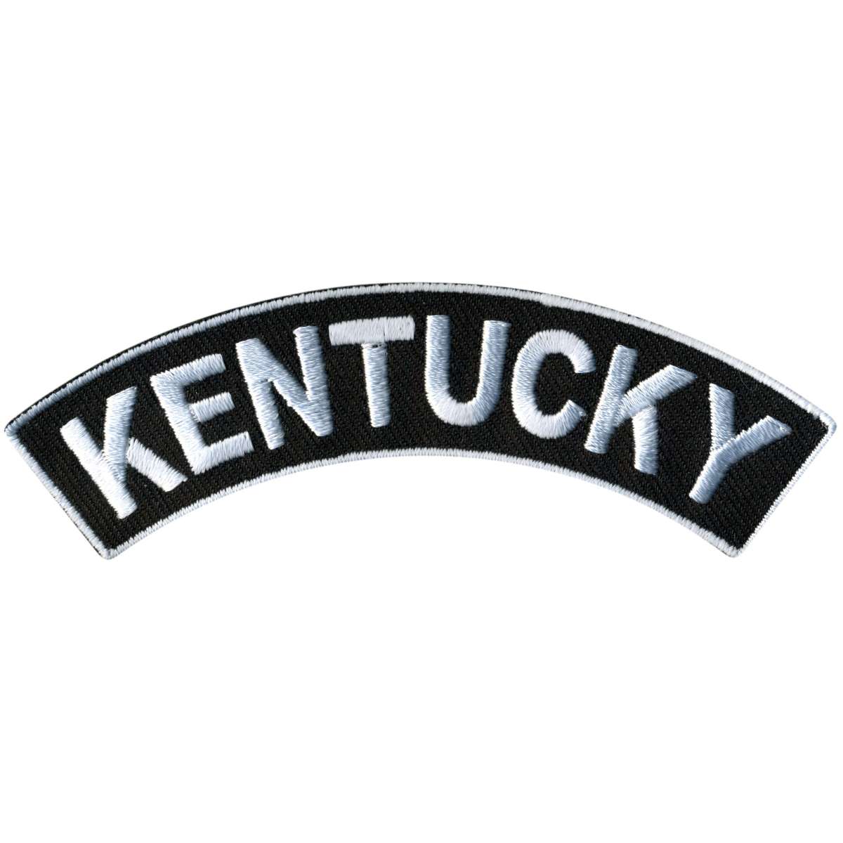 Hot Leathers Kentucky 4” X 1” Top Rocker Patch PPM4034