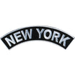 Hot Leathers New York  4” X 1” Top Rocker Patch PPM4064