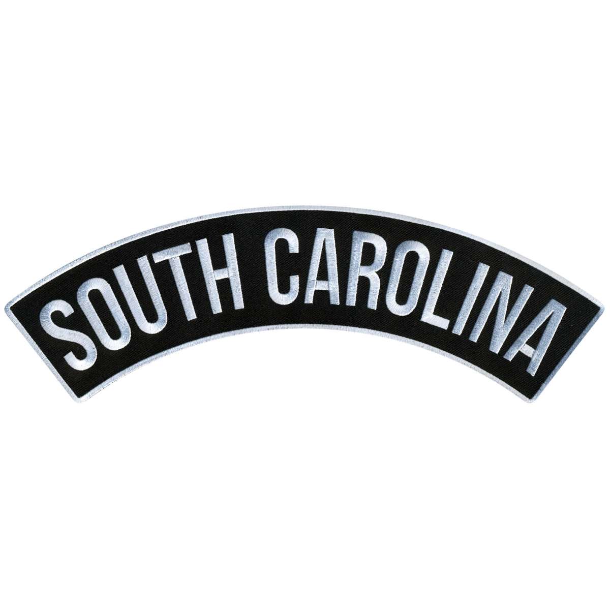 Hot Leathers South Carolina 12” X 3” Top Rocker Patch PPM4079 ...