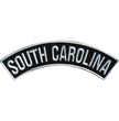 Hot Leathers South Carolina 4” X 1” Top Rocker Patch PPM4080