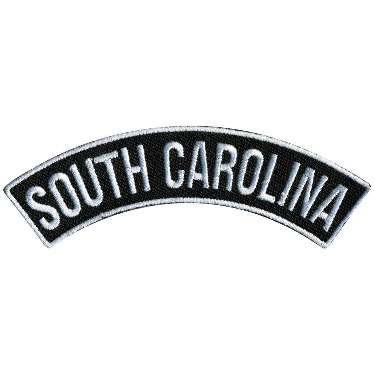 Hot Leathers South Carolina 4” X 1” Top Rocker Patch PPM4080